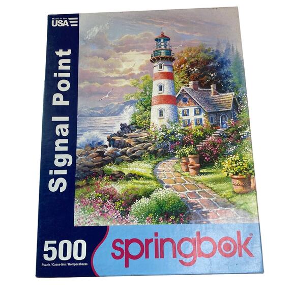 Springbok Jigsaw puzzle 500 pc Signal Point 2015 - Picture 1 of 5